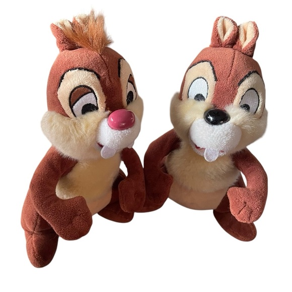 Disney Parks Chip and Dale Plush Animals - Picture 1 of 11